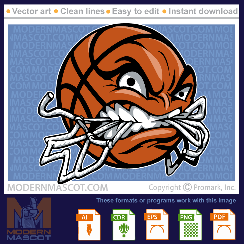 Angry Basketball with Net- basktball_net_23_03