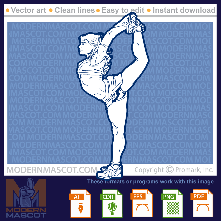 Cheer clipart for schools and teams