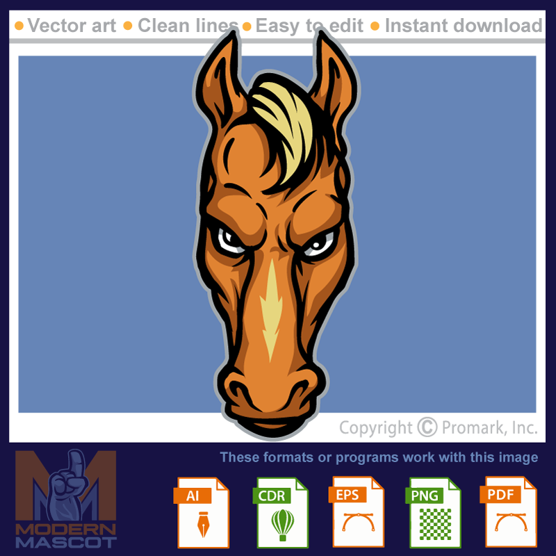 Horse Head 22 - horse_22_22
