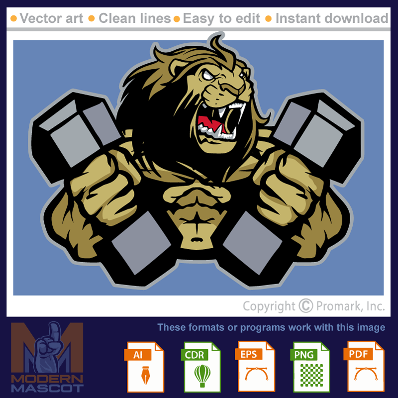 Lion Muscle 2 - lion_22_fitness_02