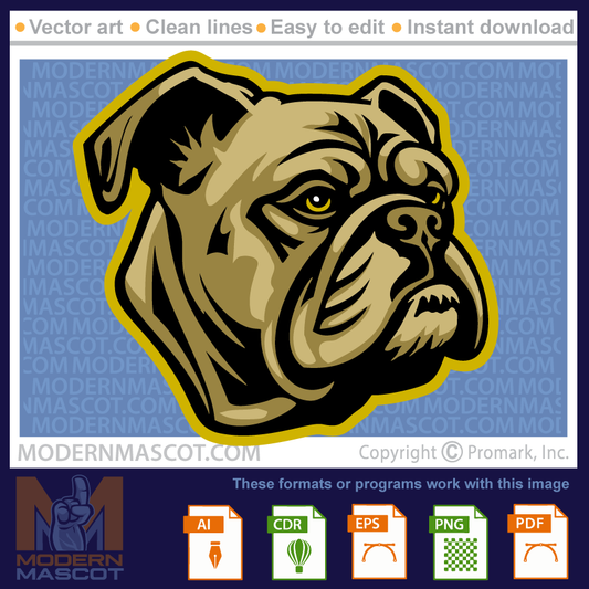 Bulldog Head - bulldog_23_29