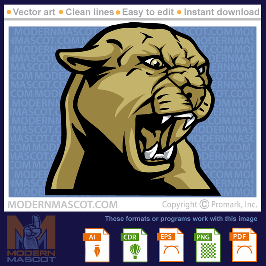 Cougar Icon- cougar_23_18