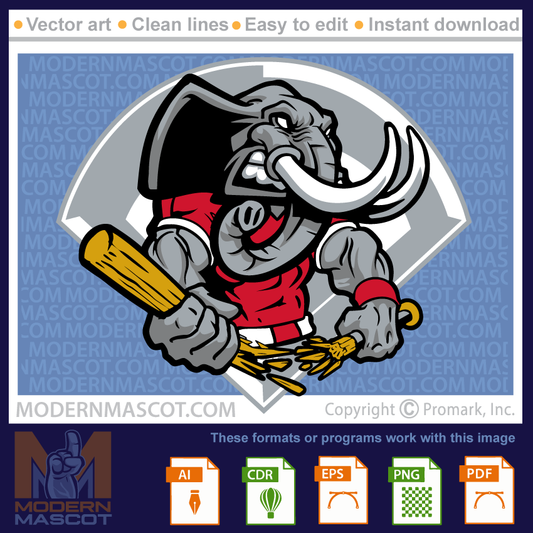 Elephant Baseball - elephant_baseball_23_01