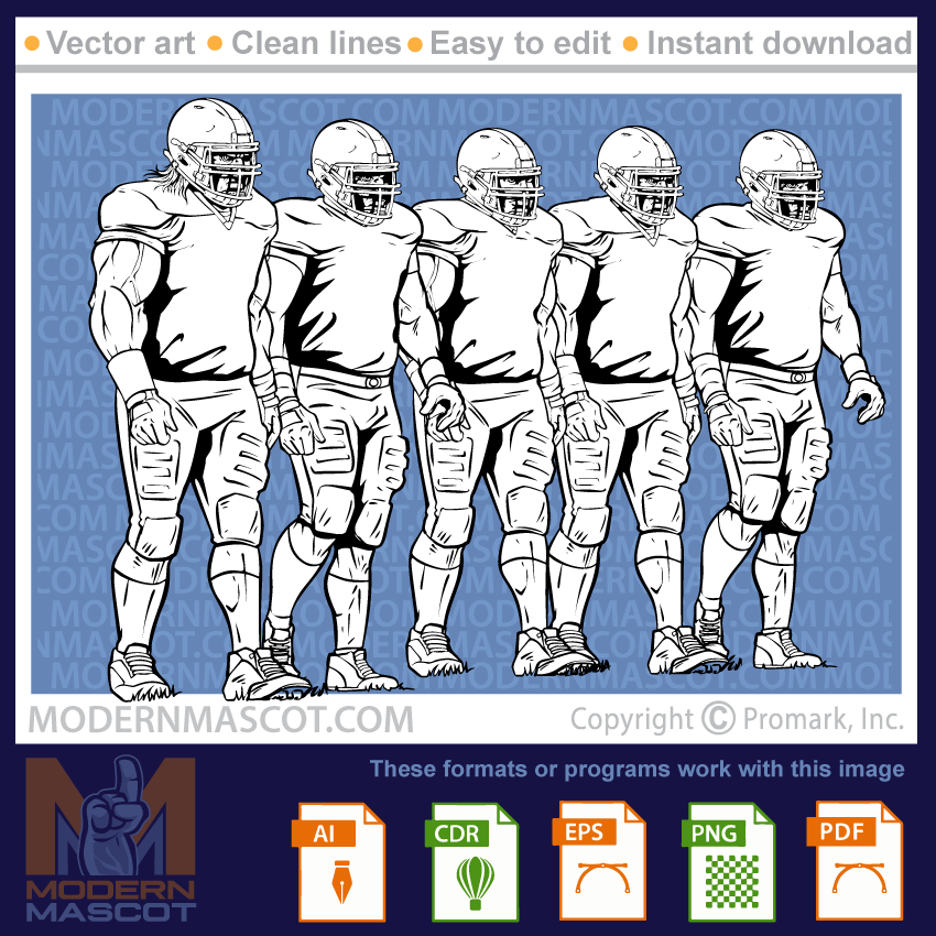 Football Offensive Line- football_23_01