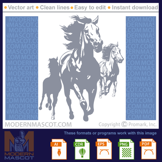 Horses Running - horse_23_26