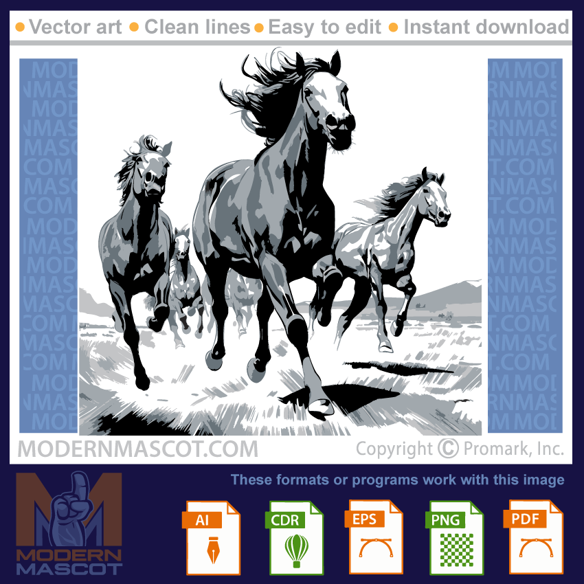 Horses Running - horse_23_27