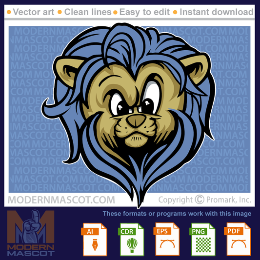 Lion Head Cute - lion_23_41