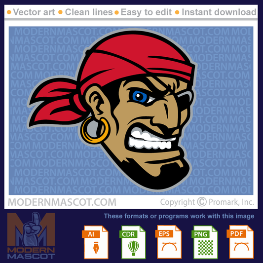 Pirate Head - pirate_23_18