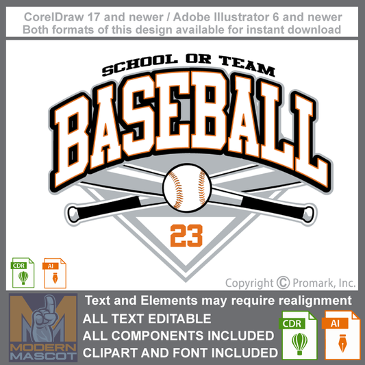 Baseball Template - baseball_TEMP_23_06