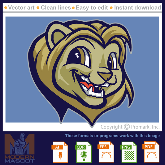 Lion Head Cute 2 - lion_22_21