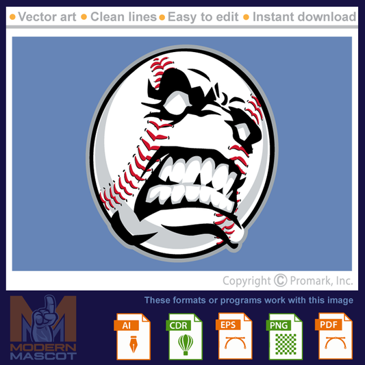Baseball Face 4 - baseball_22_face04