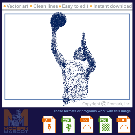 FREE Basketball Dots - basketball_22_dots01