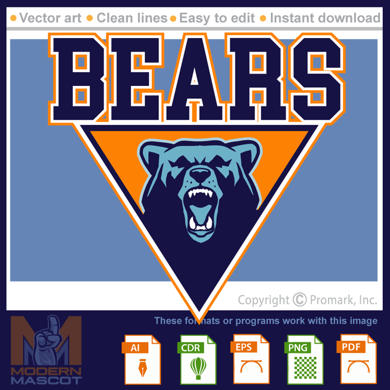 Bear logo in shield - bear_05_22_DC01