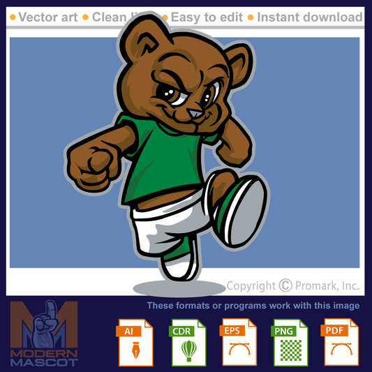 Bear Running Youth- bear_22_track_01