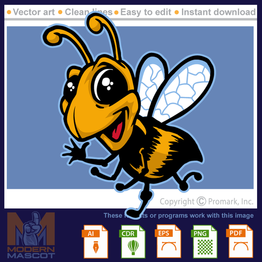 Cute Bee 2 - bee_22_02