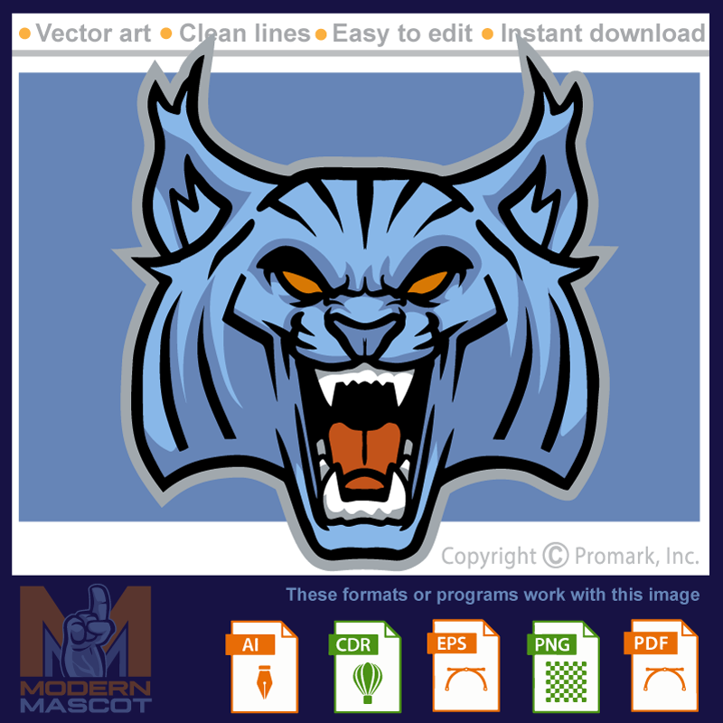 Bobcat Head logo 4 - bobcat_22_13