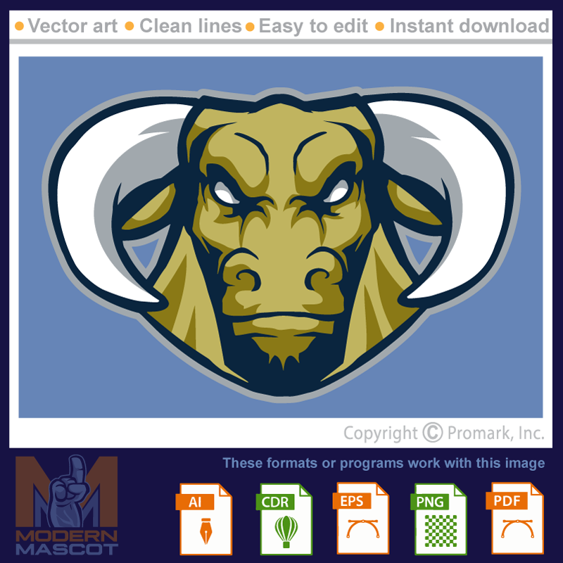 Bull Head 8 -bull_22_16