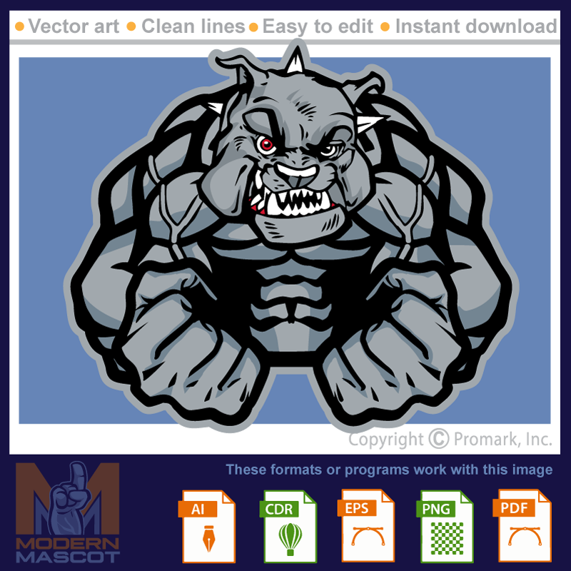 Bulldog Muscle - bulldog_22_muscle_01