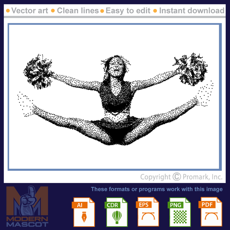 Cheer Dots 5 - cheer_22_dots