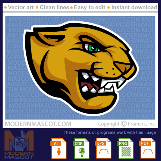 Cougar logo- cougar_22_14