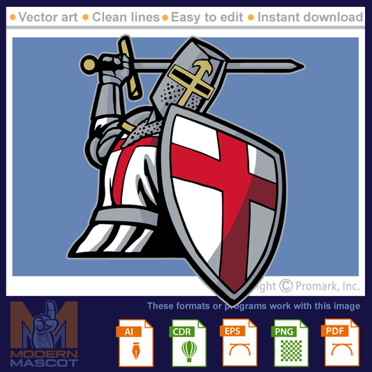 Crusader with Sword - crusader_22_01
