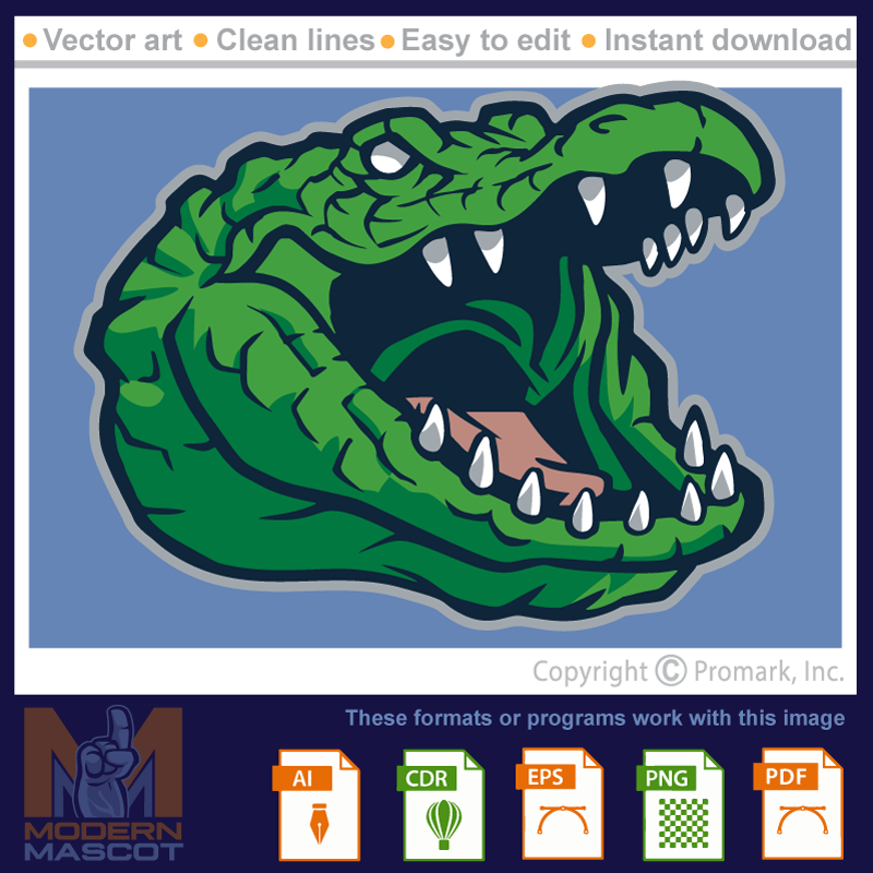 Gator Head 1 - gator_22_01