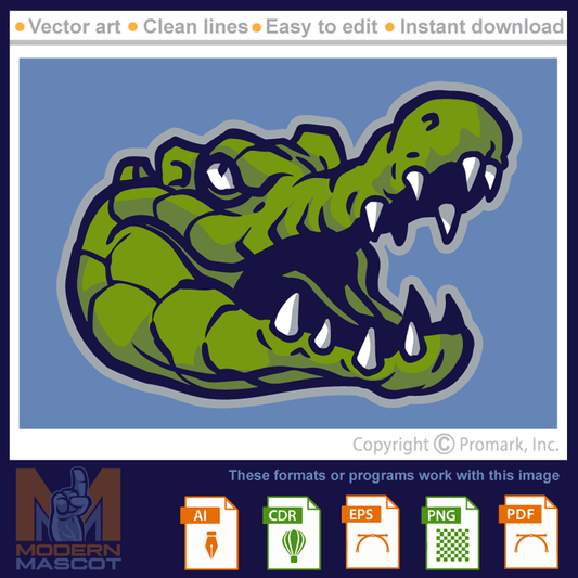 Gator Head 5 - gator_22_05