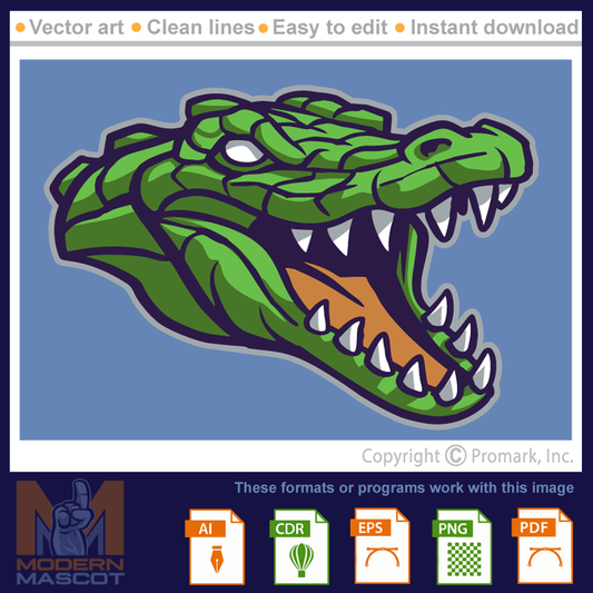 Gator Head 9 - gator_22_09