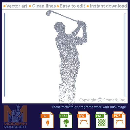 Golf Swing Dots - golf_22_01