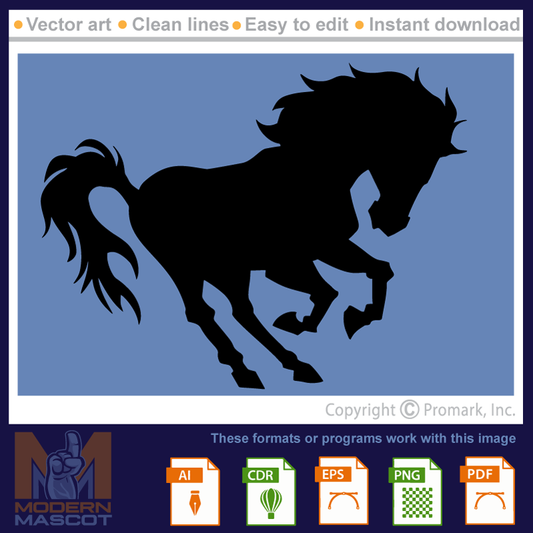 FREE Horse Silhouette 21 - horse_22_21