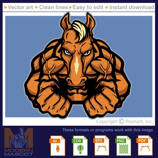 Horse Muscle 1 - horse_22_muscle_01