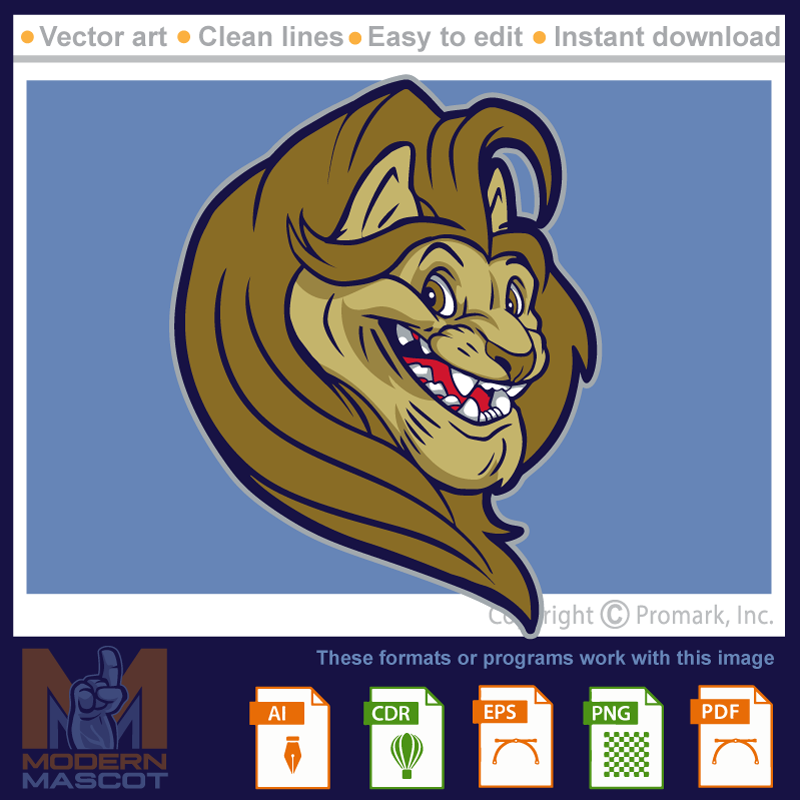Lion Head Cute - lion_22_09
