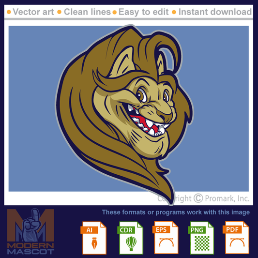 Lion Head Cute - lion_22_09