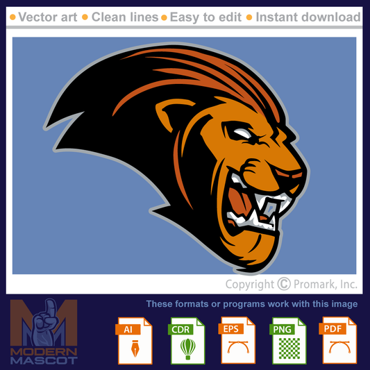 Lion Head Roar 4- lion_22_17