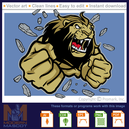 Lion Muscle - lion_22_32