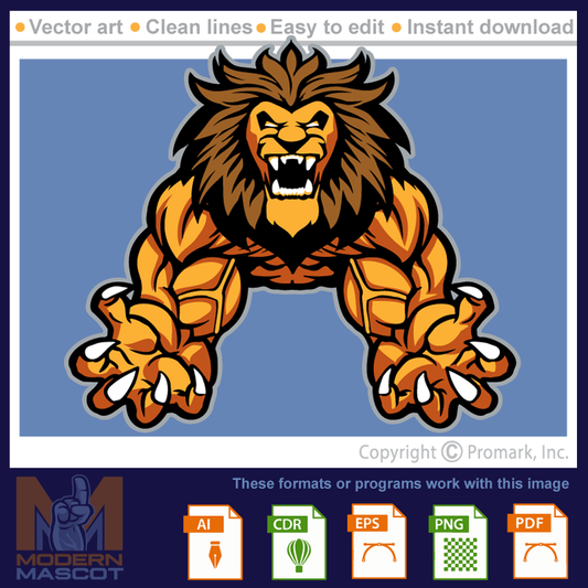 Lion Muscle - lion_22_34
