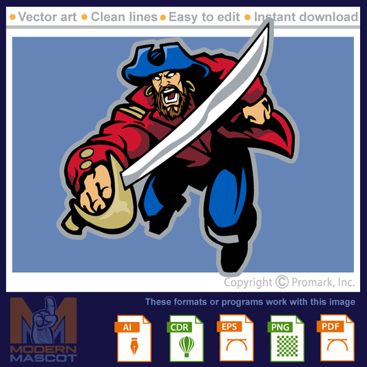 Pirate with Sword - pirate_22_02