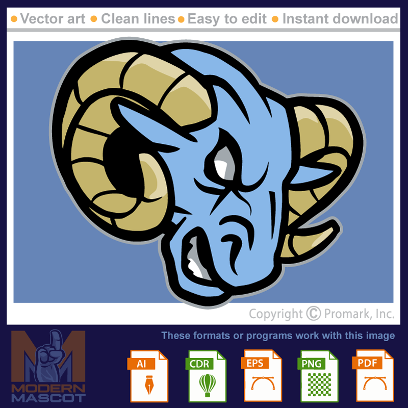 Ram Head 25 - ram_22_25