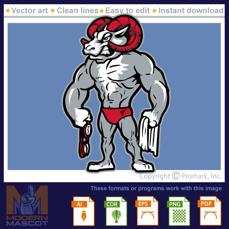 Ram Swimming - ram_22_swim_02
