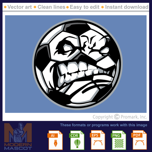 Mean Soccer Ball - soccer_22_ball_04