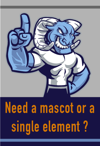 Mascot or Single Element